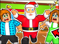 Escape Evil Santa Obby!