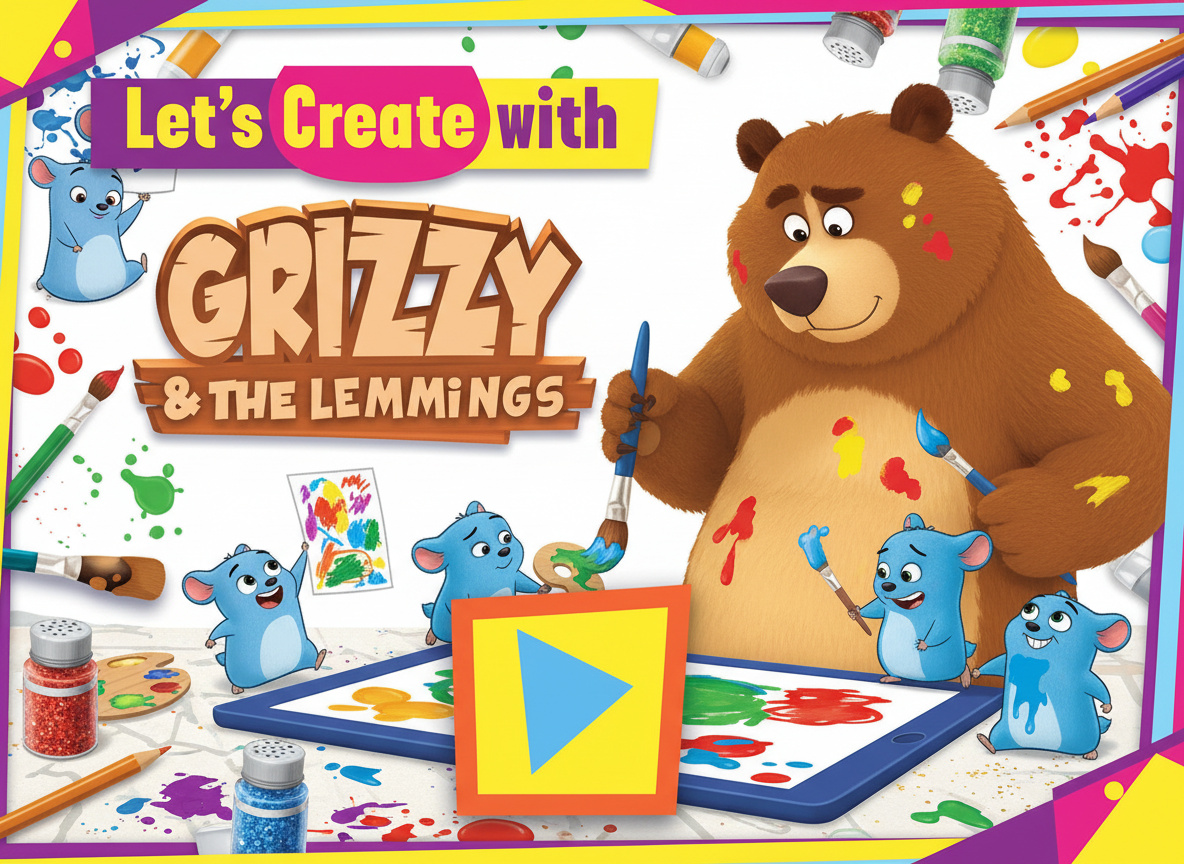 Let’s Create with Grizzy and the Lemmings