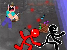 Noob Archer vs Stickman Zombie: Zombie Shooter